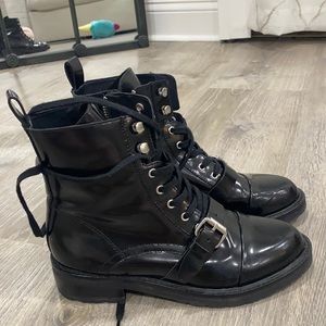 All Saints Combat Boots
